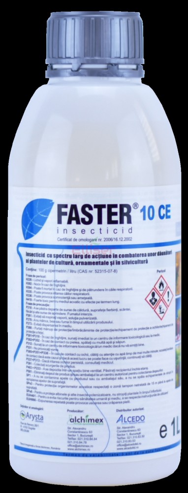 Faster 10 CE - insecticid cu spectru larg de combatere