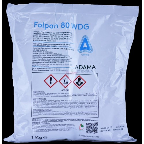 FUNGICID FOLPAN 80 WDG